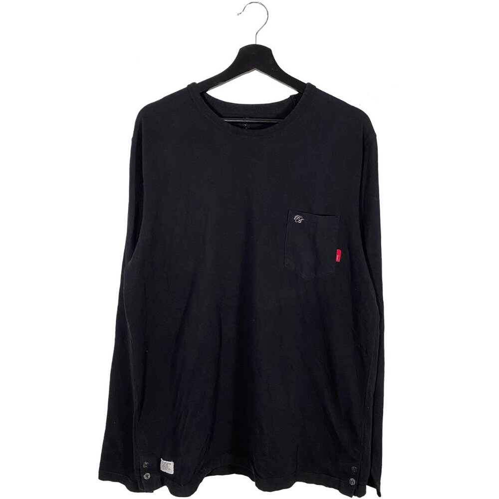 Wtaps Extreme Prejudice WT-VUA Plain Black Tshirt